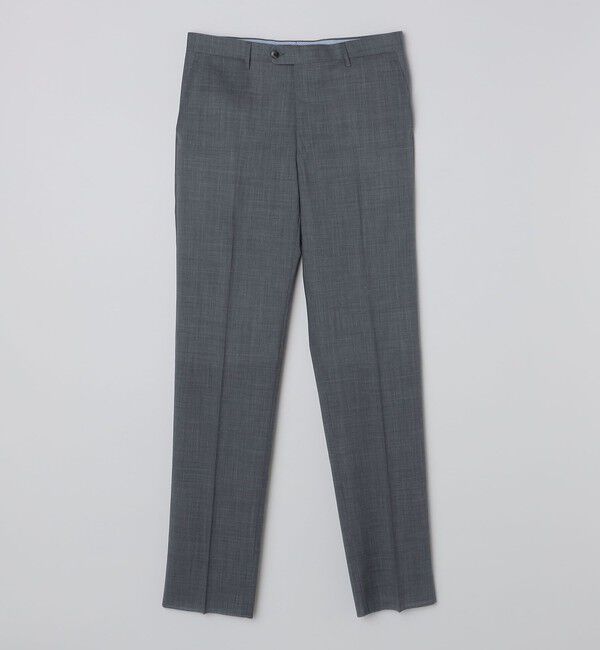 SHIPS「EQUIPAGE: トロピカルウール スラックス」|スラックス|グレー系