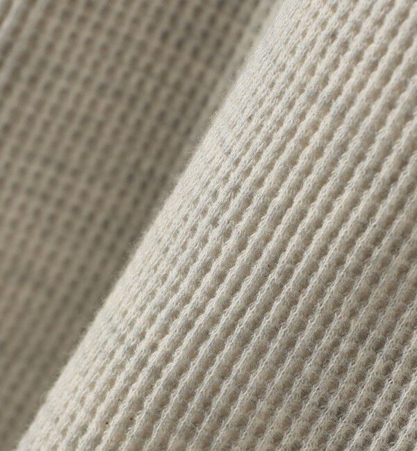 SHIPS for women「〈洗濯機可能〉ワイド スリーブ ワッフル プルオーバー」|Tシャツ・カットソー|