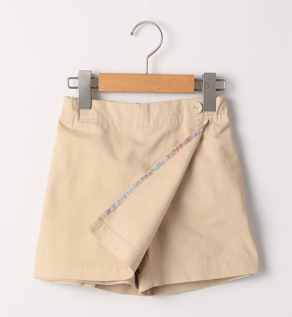 SHIPS KIDS「SHIPS KIDS:100～130cm / ラップ キュロット」|キュロット|