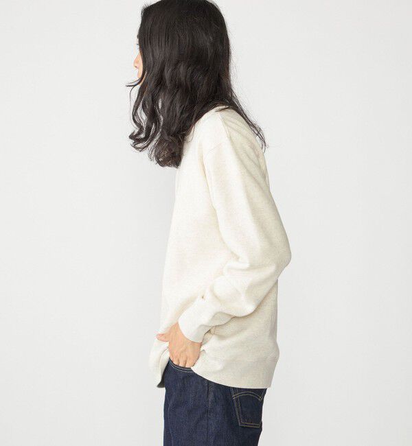 SHIPS「SHIPS: コットン ポリエステル プリント ライト クルーネック スウェット」|スウェット・ジャージ|