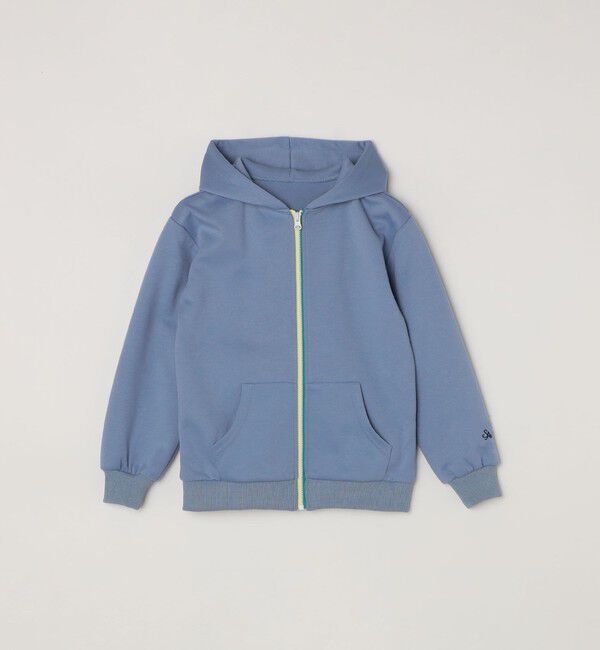 SHIPS any「SHIPS any:〈洗濯機可能〉ワンポイント 刺繍 ポンチ ジップ パーカー <KIDS>◇」|パーカー|