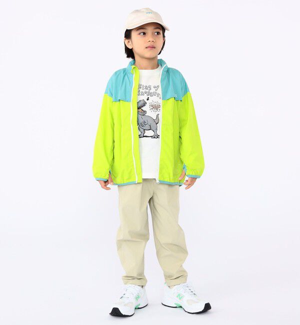 SHIPS KIDS「SHIPS KIDS:100～130cm /〈撥水〉ジップ パーカー」|アウトドア|