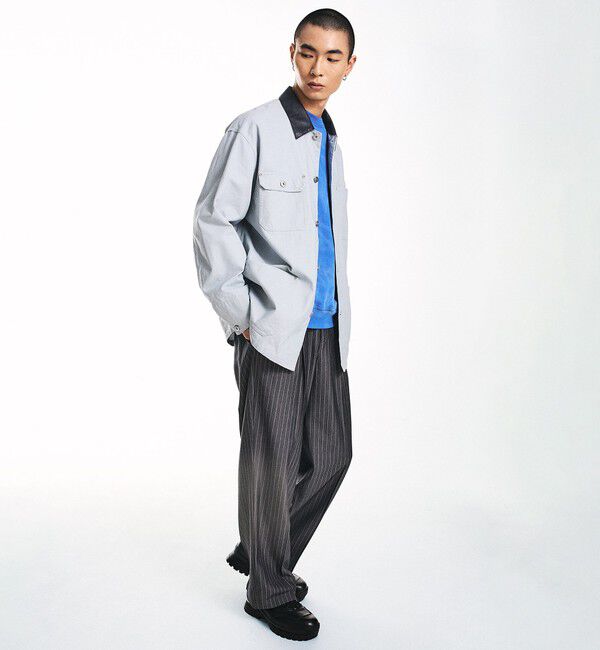 SHIPS「City Ambient Products: オーバーサイズ カバーオール ワーク ジャケット」|その他|