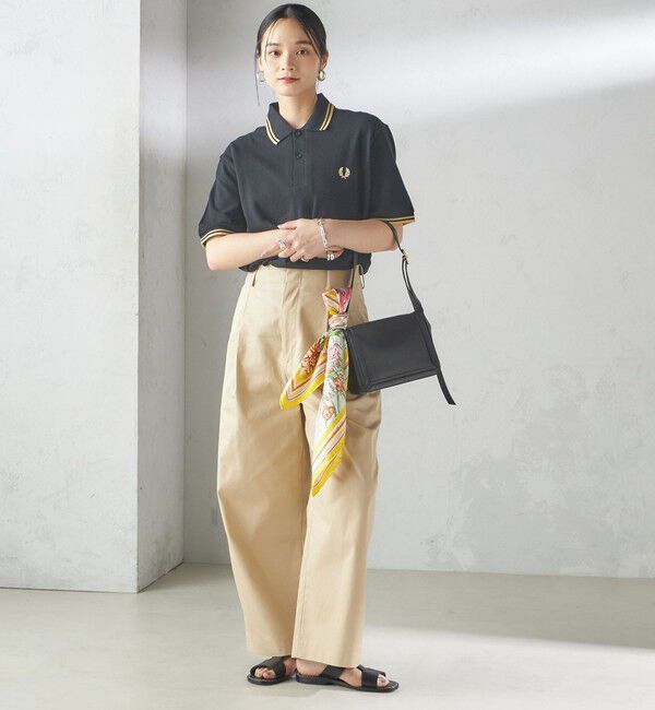 SHIPS for women「FRED PERRY:M12 TWIN TIPPED SHIRT」|ポロシャツ|