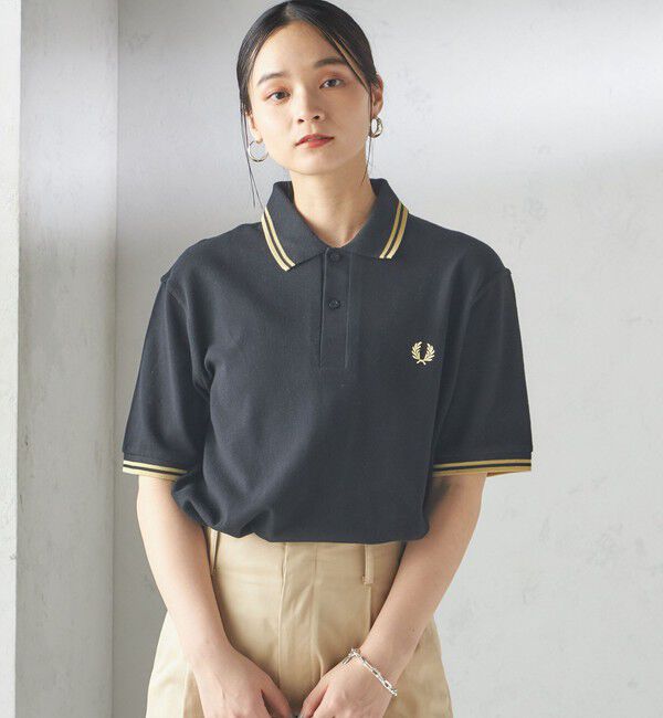 SHIPS for women「FRED PERRY:M12 TWIN TIPPED SHIRT」|ポロシャツ|