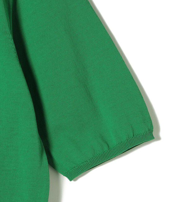 SHIPS for women「〈接触冷感 / 手洗い可能〉アイスコットン ショート スリーブ プルオーバー」|ニット・セーター|