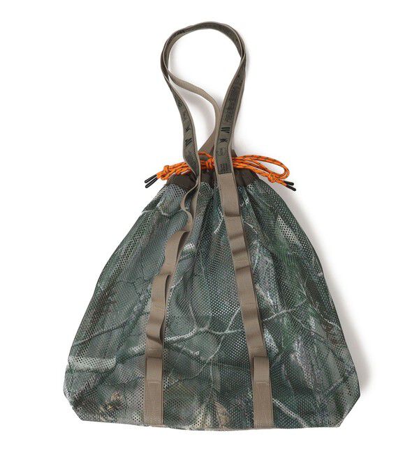 SHIPS any「WEEKENDER: メッシュ リアルツリーカモ プリント トートバッグ」|トートバッグ|