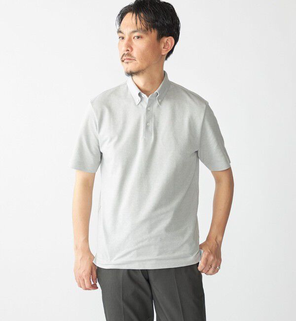 SHIPS「SHIPS: カノコ ボタンダウンカラー ポロシャツ」|Tシャツ・カットソー|