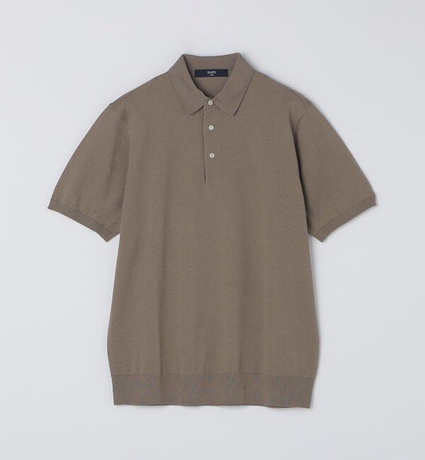 SHIPS Colors 「SHIPS Colors:〈洗濯機可能〉14G 天竺 ニット ポロシャツ」|ポロシャツ|