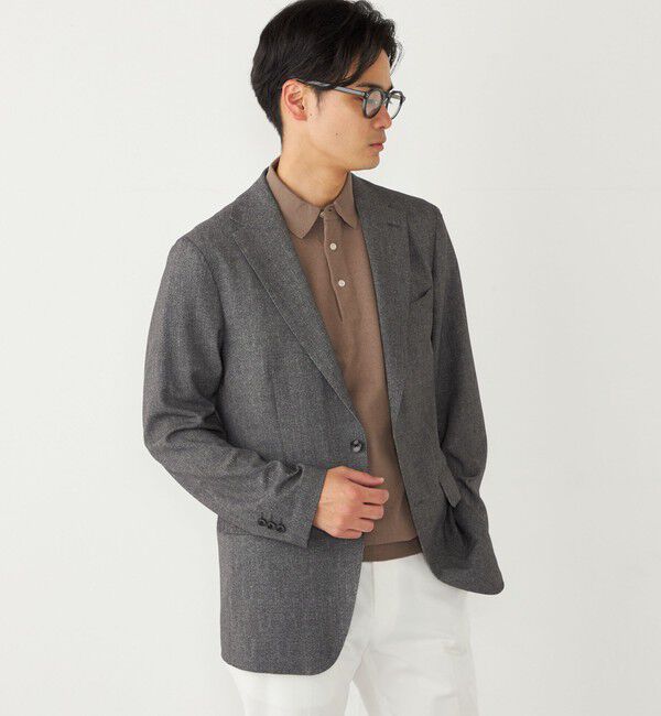 SHIPS Colors 「SHIPS Colors:〈洗濯機可能〉14G 天竺 ニット ポロシャツ」|ポロシャツ|