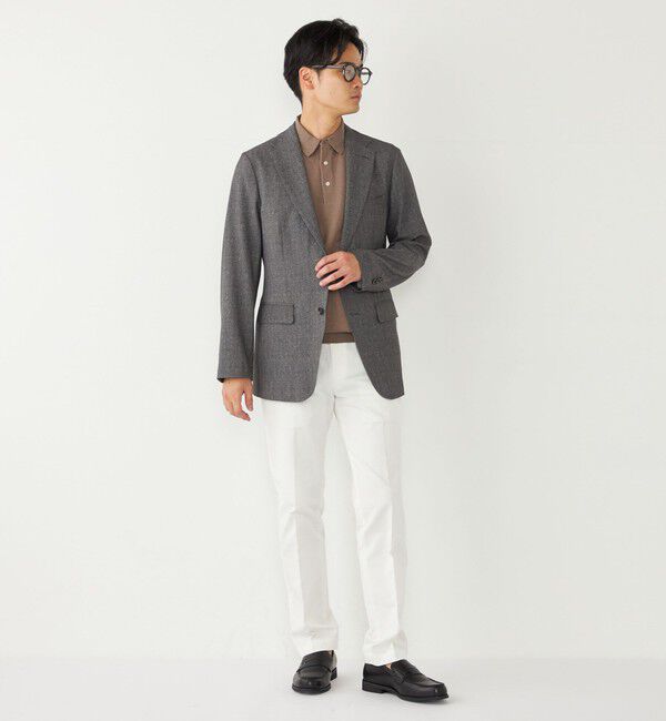 SHIPS Colors 「SHIPS Colors:〈洗濯機可能〉14G 天竺 ニット ポロシャツ」|ポロシャツ|