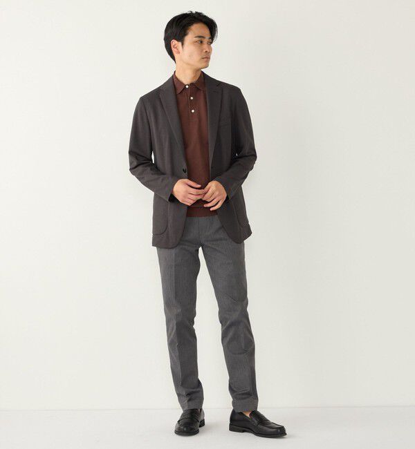 SHIPS Colors 「SHIPS Colors:〈洗濯機可能〉14G 天竺 ニット ポロシャツ」|ポロシャツ|