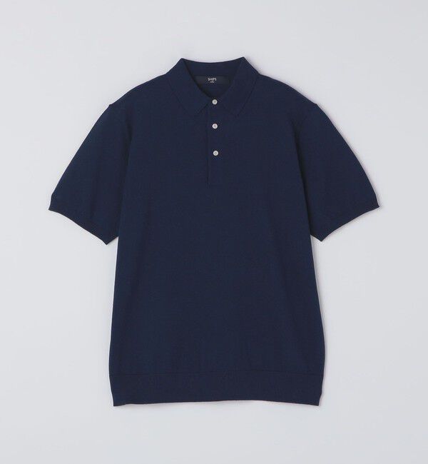 SHIPS Colors 「SHIPS Colors:〈洗濯機可能〉14G 天竺 ニット ポロシャツ」|ポロシャツ|