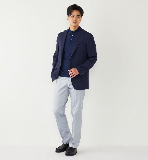 SHIPS Colors 「SHIPS Colors:〈洗濯機可能〉14G 天竺 ニット ポロシャツ」|ポロシャツ|