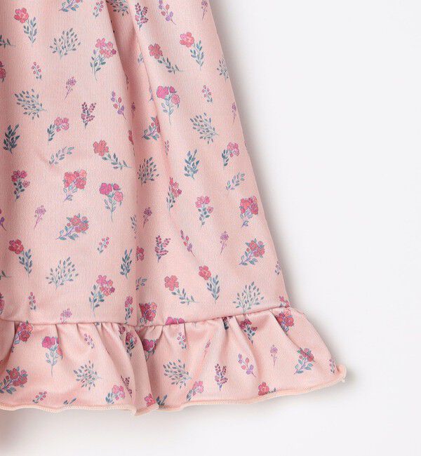 SHIPS KIDS「SHIPS KIDS:140～150cm / フラワー フリル スイム ワンピース」|その他|