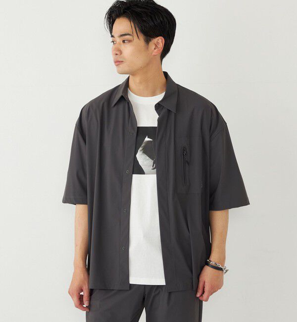 SHIPS Colors 「SHIPS Colors:〈UVカット・接触冷感・吸水速乾〉COOL TOUCH シャツ」|シャツ・ブラウス|