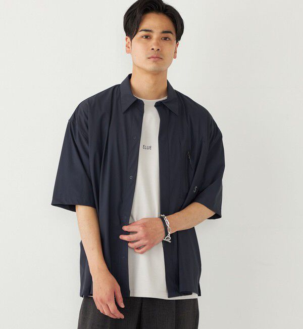 SHIPS Colors 「SHIPS Colors:〈UVカット・接触冷感・吸水速乾〉COOL TOUCH シャツ」|シャツ・ブラウス|