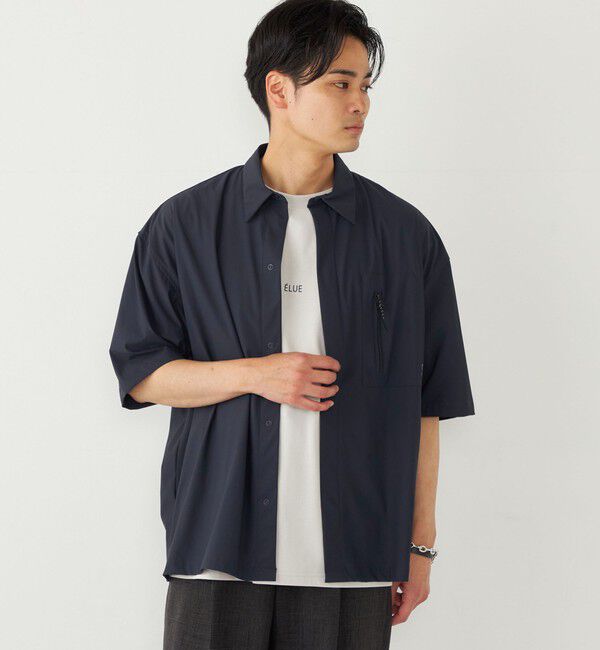 SHIPS Colors 「SHIPS Colors:〈UVカット・接触冷感・吸水速乾〉COOL TOUCH シャツ」|シャツ・ブラウス|