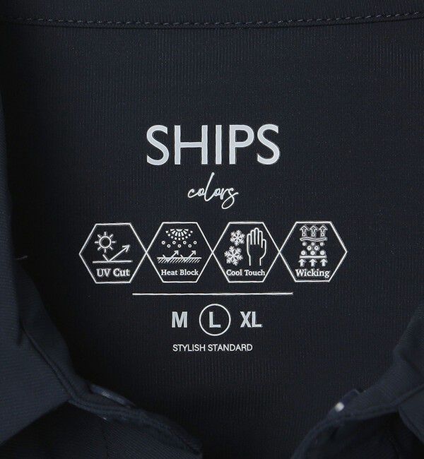 SHIPS Colors 「SHIPS Colors:〈UVカット・接触冷感・吸水速乾〉COOL TOUCH シャツ」|シャツ・ブラウス|