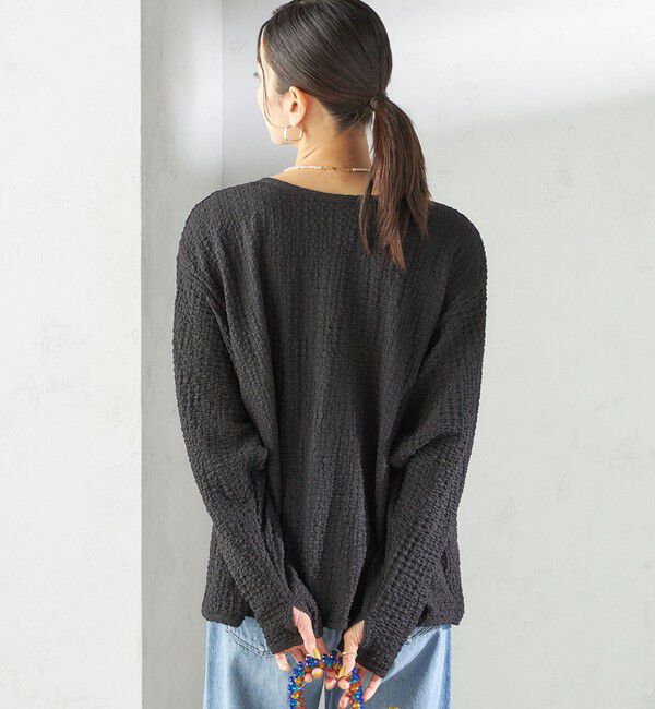 SHIPS for women「maroba:〈手洗い可能〉2WAY ラッシュ カーディガン」|その他|