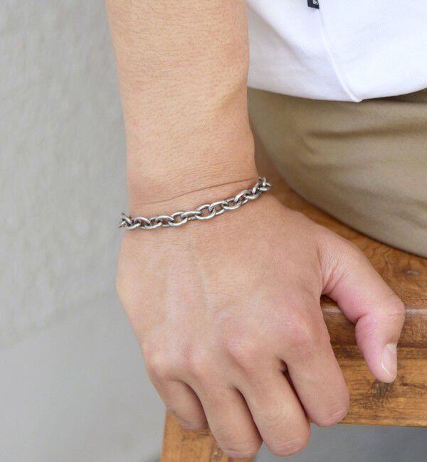 SHIPS any「SHIPS any: 7mm シルバー プレーティング ブレスレット◇」|ブレスレット・バングル|