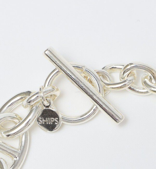 SHIPS「【WEB限定】SHIPS: シルバーコーティング チェーン ブレスレット 」|ブレスレット・バングル|