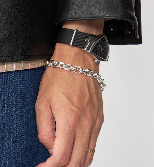 SHIPS「【WEB限定】SHIPS: シルバーコーティング チェーン ブレスレット 」|ブレスレット・バングル|ホワイト系