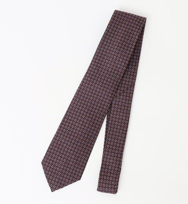 SHIPS Colors 「SHIPS Colors:シルク ドット ネクタイ」|ネクタイ・蝶ネクタイ|ワイン