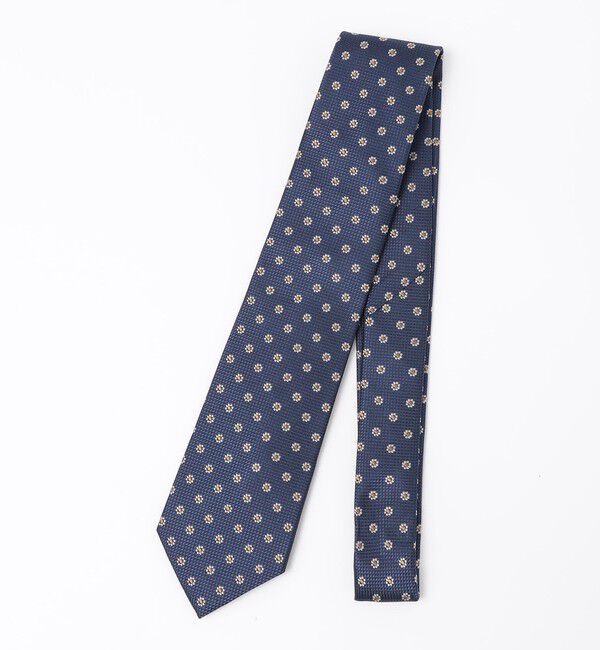 SHIPS Colors 「SHIPS Colors:シルク 小紋柄 ネクタイ」|ネクタイ・蝶ネクタイ|ブルー