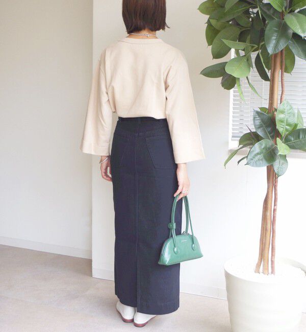 SHIPS for women「【WEB限定】〈洗濯機可能〉七分袖 ワイド スリーブ プリント スウェット」|スウェット・ジャージ|