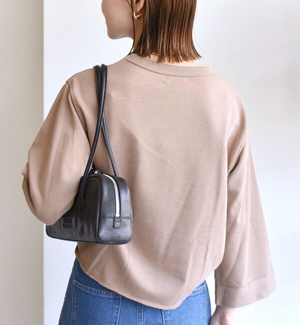 SHIPS for women「【WEB限定】〈洗濯機可能〉七分袖 ワイド スリーブ プリント スウェット」|スウェット・ジャージ|