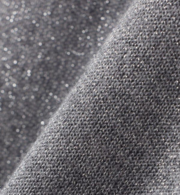 SHIPS for women「SHIPS Primary Navy Label:〈手洗い可能〉VICTORIA ラメ カーディガン」|カーディガン|