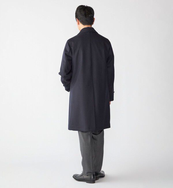 SHIPS「SHIPS: ネイビー ウール ビーバー ステンカラー コート」|ステンカラーコート|