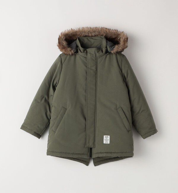 SHIPS Colors 「SHIPS Colors:100～150cm / 〈手洗い可能〉パディング モッズ コート」|ミリタリー・モッズコート|