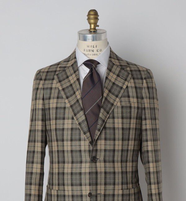 SHIPS「SHIPS: シルク バスケット ストライプ ネクタイ」|ネクタイ・蝶ネクタイ|