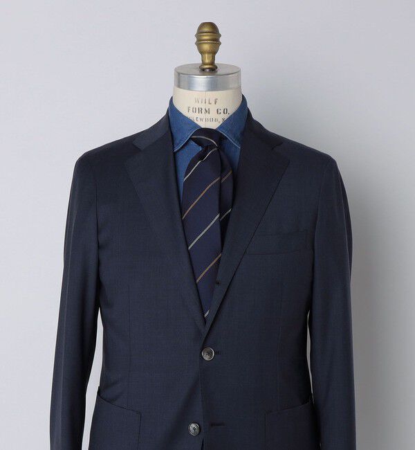 SHIPS「SHIPS: シルク バスケット ストライプ ネクタイ」|ネクタイ・蝶ネクタイ|