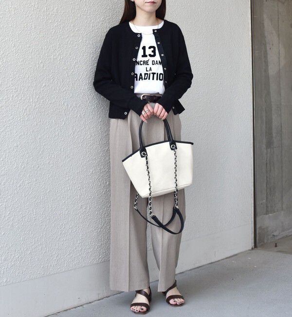 SHIPS Colors 「SHIPS Colors:〈手洗い可能〉スウェットライク リングドット カーディガン」|カーディガン|