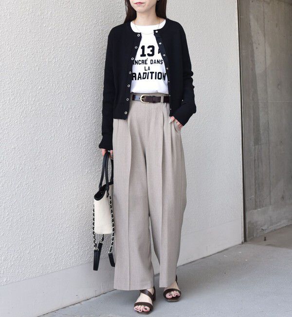 SHIPS Colors 「SHIPS Colors:〈手洗い可能〉スウェットライク リングドット カーディガン」|カーディガン|