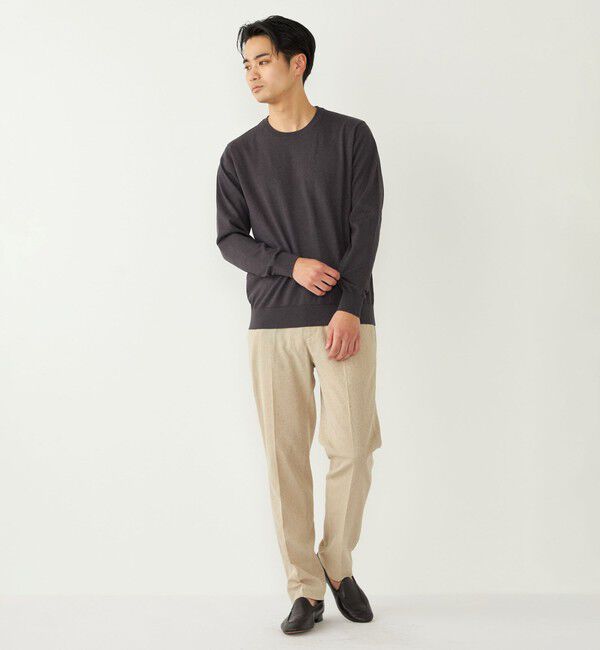 SHIPS Colors 「SHIPS Colors:〈速乾・洗濯機可能〉シャリルジャージー イージー スラックス◇」|スラックス|