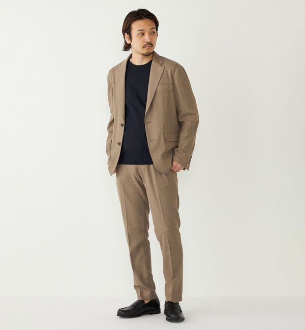 SHIPS Colors 「SHIPS Colors:〈速乾・洗濯機可能〉シャリルジャージー イージー スラックス◇」|スラックス|