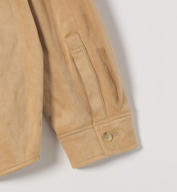 SHIPS any「SHIPS any:〈洗濯機可能〉ポリエステル スエード ポケット シャツ ジャケット」|その他|