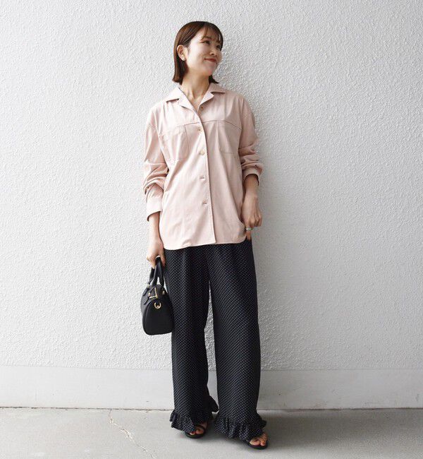 SHIPS any「SHIPS any:〈洗濯機可能〉ポリエステル スエード ポケット シャツ ジャケット」|その他|