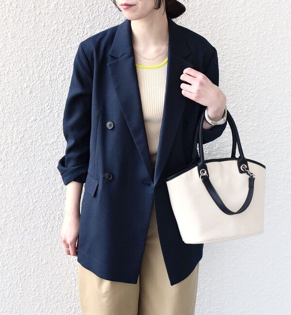 SHIPS Colors 「SHIPS Colors:〈手洗い可能〉デラオックス ダブルボタン ジャケット2（セットアップ対応可能）◇」|テーラードジャケット|