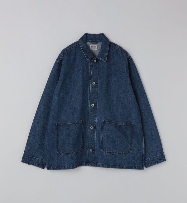 SHIPS「SHIPS: AUTHENTIC デニム カバーオール」|ブルゾン・スタジャン|