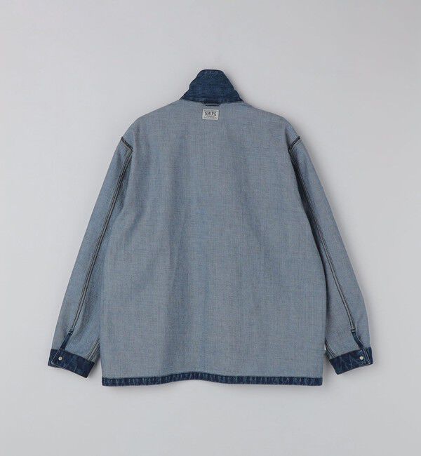 SHIPS「SHIPS: AUTHENTIC デニム カバーオール」|ブルゾン・スタジャン|