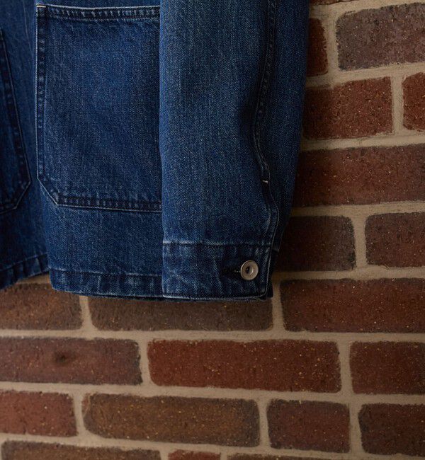 SHIPS「SHIPS: AUTHENTIC デニム カバーオール」|ブルゾン・スタジャン|