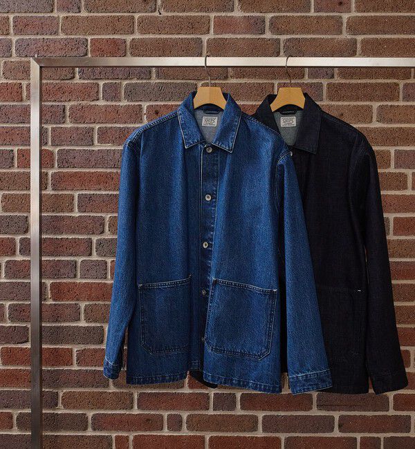 SHIPS「SHIPS: AUTHENTIC デニム カバーオール」|ブルゾン・スタジャン|