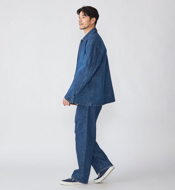 SHIPS「SHIPS: AUTHENTIC デニム カバーオール」|ブルゾン・スタジャン|