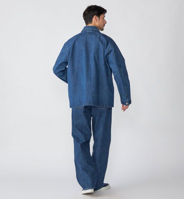 SHIPS「SHIPS: AUTHENTIC デニム カバーオール」|ブルゾン・スタジャン|