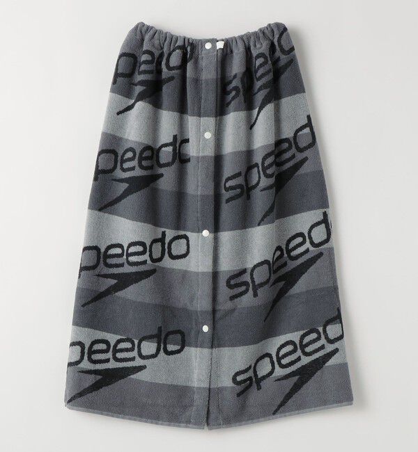 SHIPS KIDS「Speedo:スタック ボーダー ラップタオル」|その他|ブラック